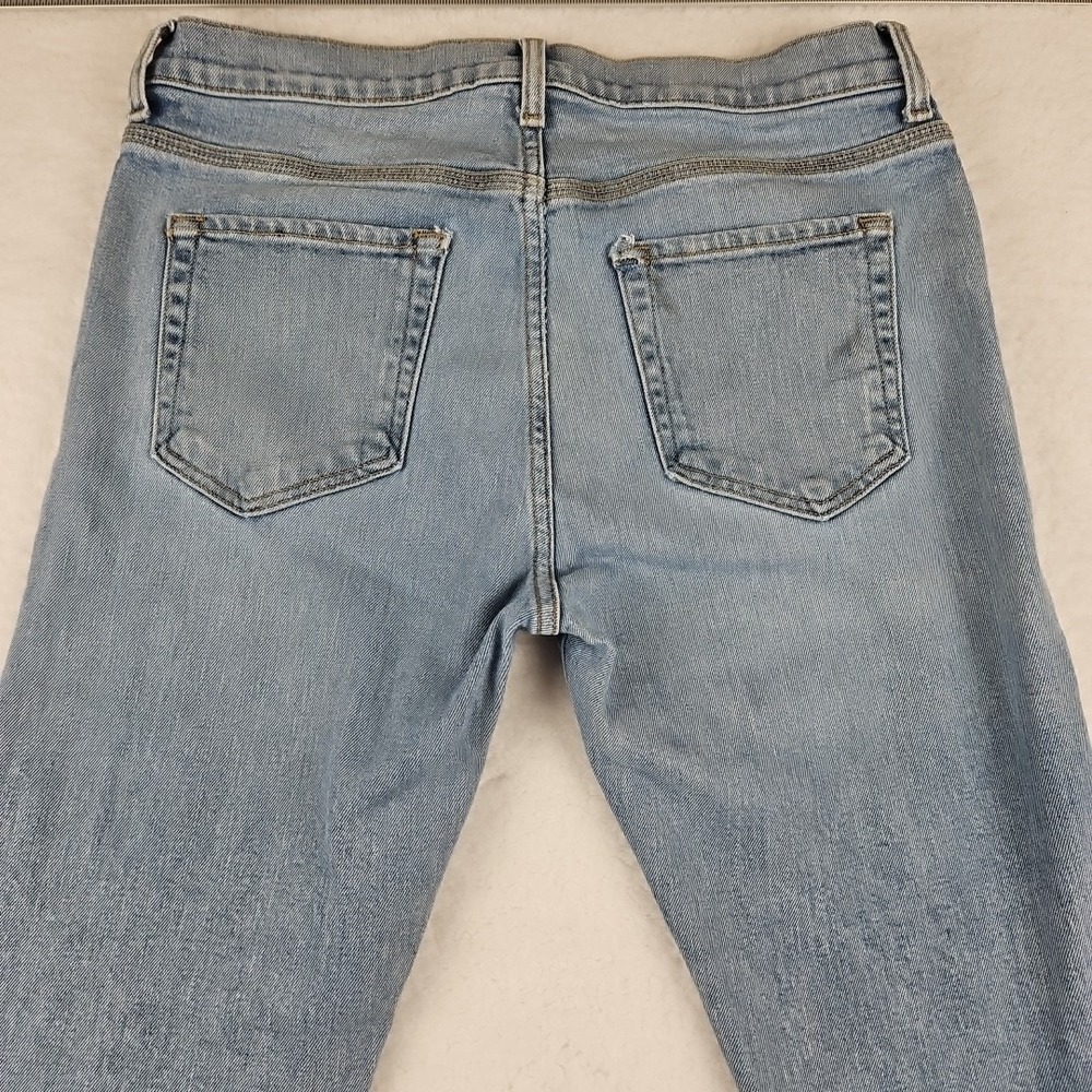 BLDWN Baldwin Light Wash Faded Streetwear Lucca Modern Skinny Leg Jeans Sz 32x34 - Picture 10 of 11